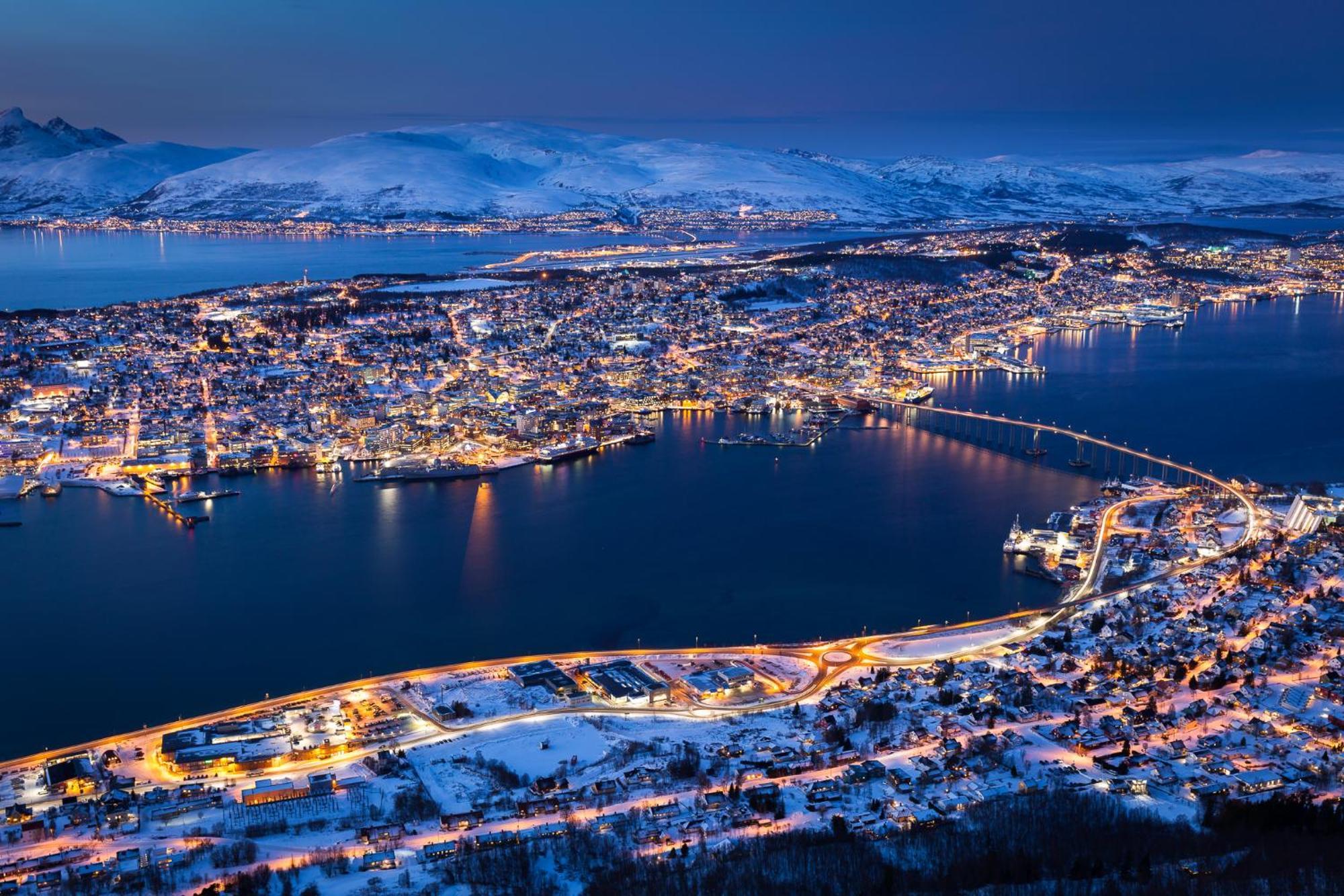 Fin Leilighet I Naerheten Av Tromso Sentrum ภายนอก รูปภาพ